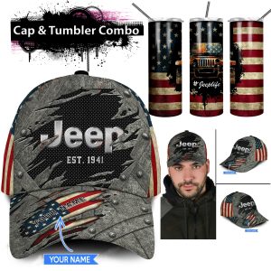 Combo JPP Skinny Tumbler And Customized Classic Cap