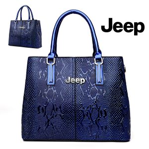 JP Checquered Luxury Highend Leather Women Handbag Purse