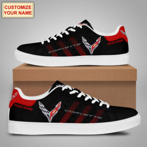 VS2 CVTE Custom Name White Black Stan Smith Shoes