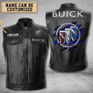 VS13 BIK Custom Name Design Casual Vest Leather Jacket
