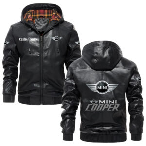 VS5 Mini Custom Name Designed Casual Winter Leather Jacket