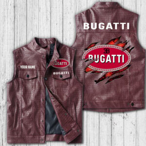 VS08 BGT Custom Name Designed Vest Leather Jacket