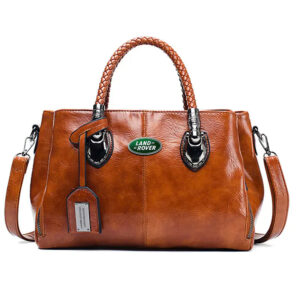 VS10 LNRV Vintage Oil Wax Leather Handbag