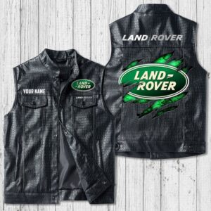 VS5 LNRV Custom Name Designed Vest Leather Jacket